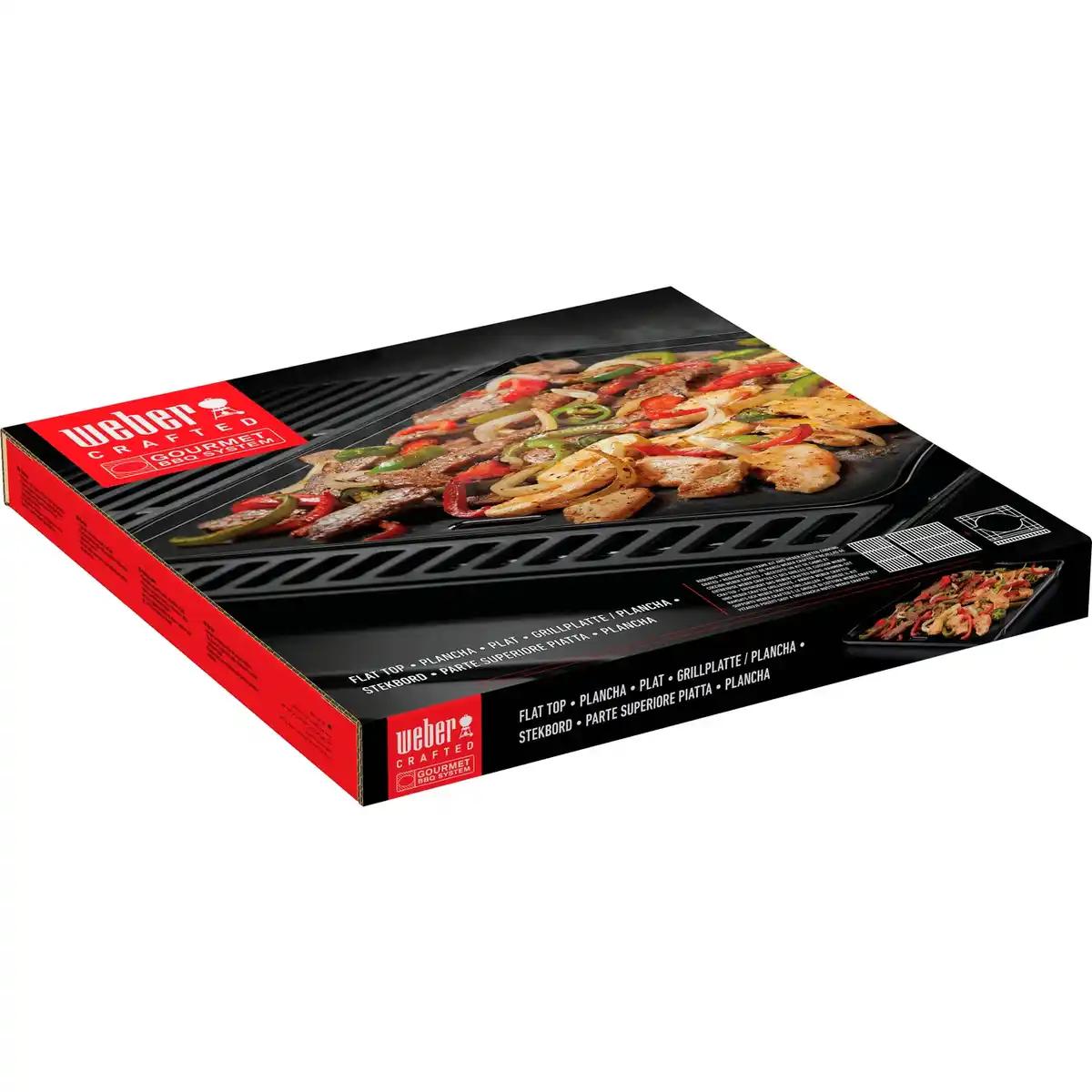 Bild 3 von WEBER Grillplatte »CRAFTED«, (BxHxT): 40.13 x 2.54 x 41.28 cm