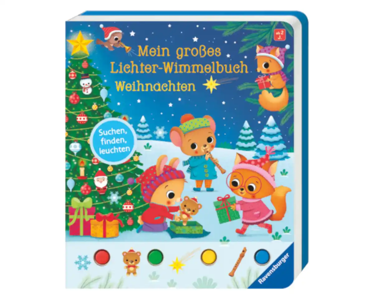 Bild 1 von Lichter-Wimmelbuch Weihnachten