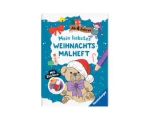 Malbuch Weihn a 4 Jahre