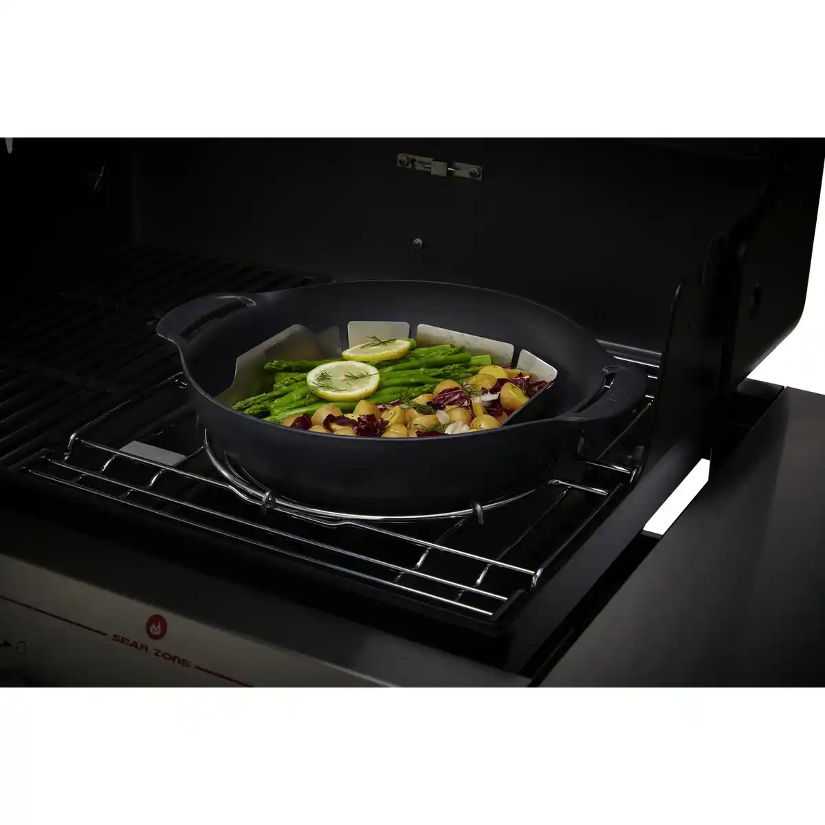 Bild 3 von WEBER Wok, Gusseisen/Stahl, geeignet für Gourmet BBQ-System