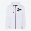 Bild 3 von Herren-Hoodie-Jacke mit Front- und Rückenaufdruck