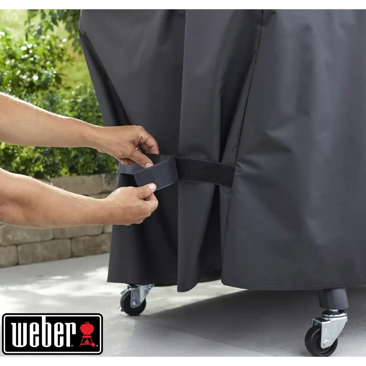 Bild 2 von WEBER Grill-Abdeckhaube für WEBER-Grills, für SmokeFire EX6, schwarz