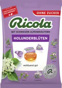 Ricola Holunderblüten Hustenbonbons (20 Bonbons), 75 g