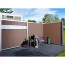 Bild 2 von Mr. GARDENER Steckzaunsystem »Turino«, BxL: 28 x 180 cm, WPC