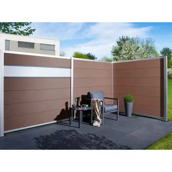 Bild 2 von Mr. GARDENER Steckzaunsystem »Turino«, BxL: 28 x 180 cm, WPC