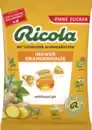 Bild 1 von Ricola Ingwer Orangenminze Hustenbonbons (20 Bonbons), 75 g