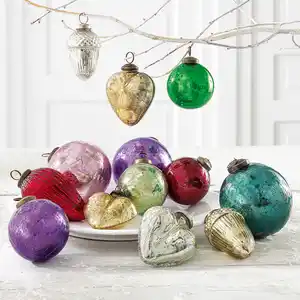 Bella Casa Crackle-Glasdekoration