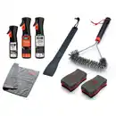 Bild 1 von WEBER Reinigungs-Set, BxL: 18,2 cm x 25,2 cm, Edelstahl & Kunststoff