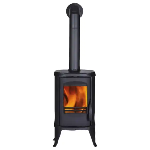 Bild 1 von GLOBEFIRE Gussofen »Sirius«, schwarz, Gusseisen, 6 kW