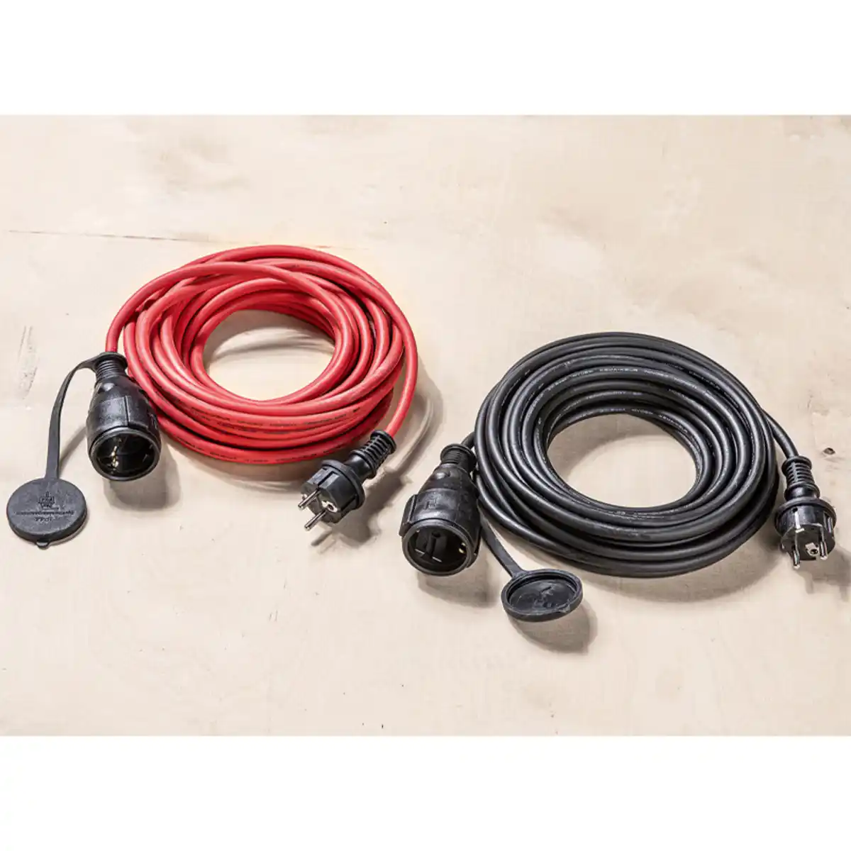 Bild 1 von Powertec Electric Gummiverlängerungskabel 10 m