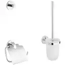 Bild 1 von GROHE Bad-Accessoire-Set »essentials«, Metall/Glas, chromfarben
