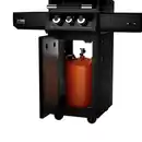 Bild 4 von Mr. GARDENER Gasgrill »Kingman«, Gusseisen (emailliert), Grillfläche: 42 x 43 cm, 2 Brenner