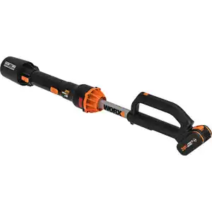WORX Akku-Laubbläser »PowerShare«, schwarz-orange, max. Blasgeschwindigkeit: 209 km/h