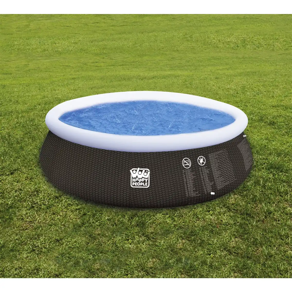 Bild 3 von Rundpool, rattanfarben, ØxH: 450 x 106 cm