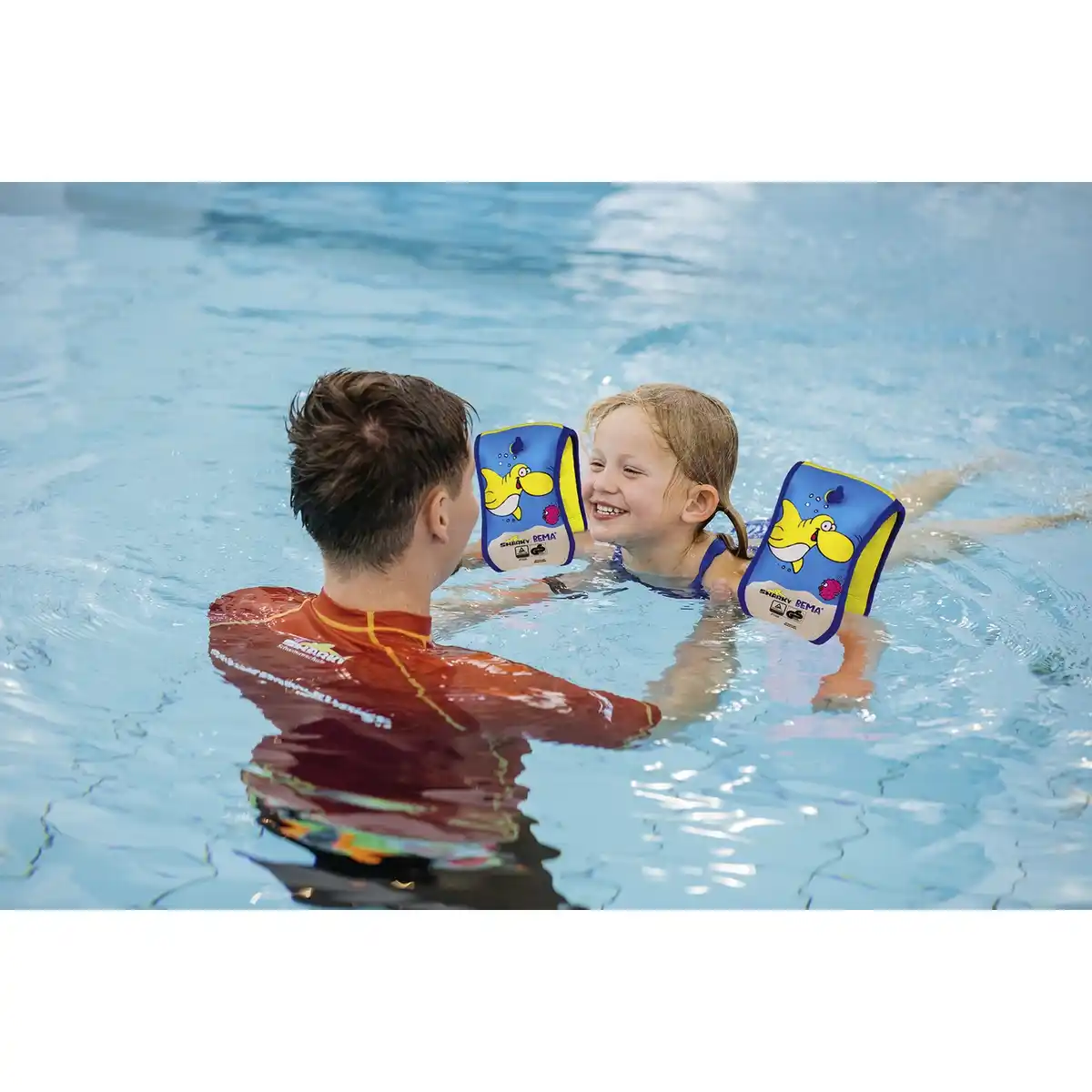 Bild 2 von Schwimmhilfe, gelb/blau, Neopren