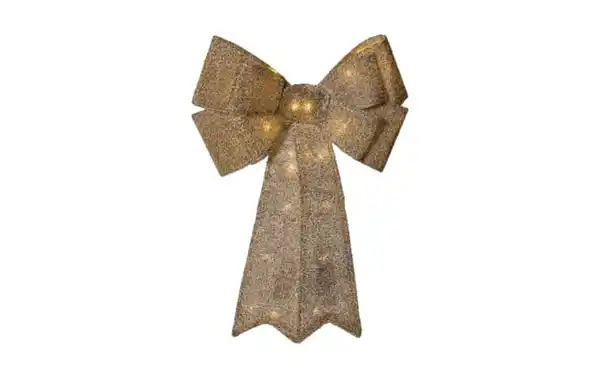 Bild 1 von Schleife mit Beleuchtung Acro, goldfarbig