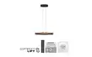 Bild 3 von LED-Pendelleuchte Mondo Famera, holz/schwarz, 1-flammig, inkl. CCT und Fernbedienung