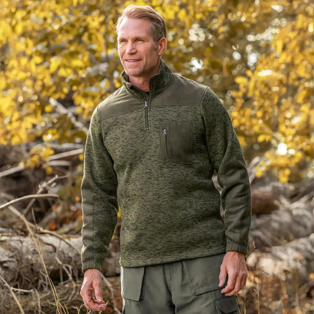 Bild 1 von Toptex Outdoor Wear Strickfleece-Troyer