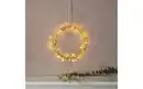 Bild 3 von Kranz mit Beleuchtung Holiday, goldfarbig, 28 cm