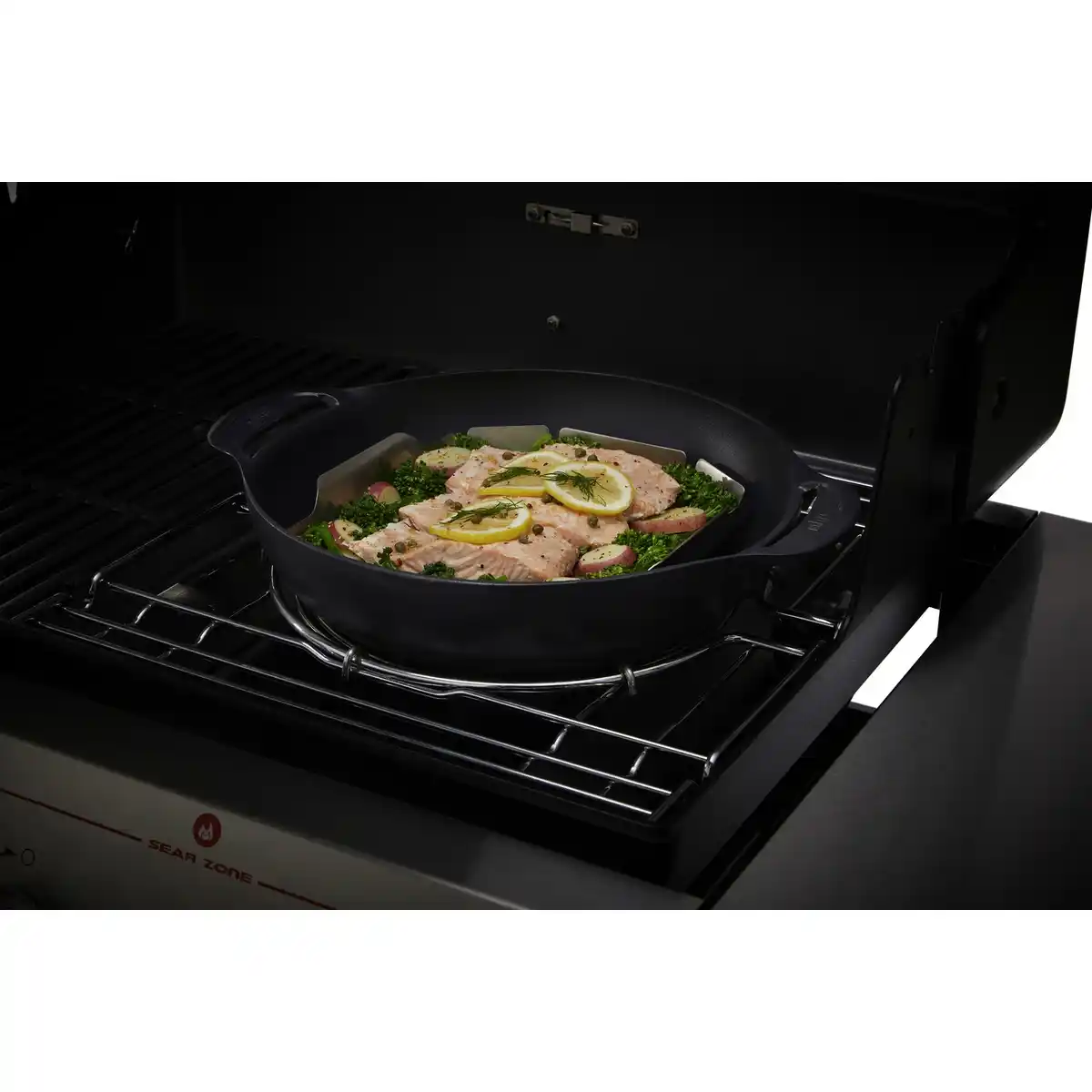 Bild 4 von WEBER Wok, Gusseisen/Stahl, geeignet für Gourmet BBQ-System