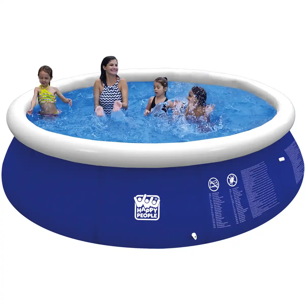 Bild 2 von HAPPY PEOPLE Pool, blau, ØxH: 360 x 90 cm