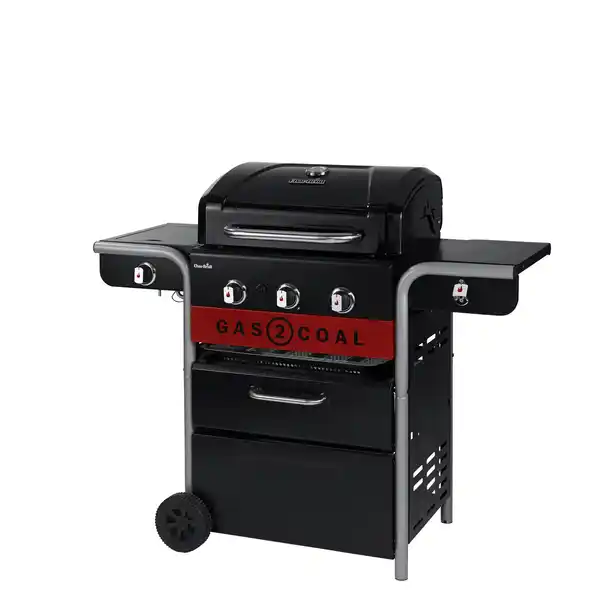 Bild 4 von CHAR-BROIL Hybridgrill »Gas2Coal 2.0 Line«, 3 Brenner, Grillfläche: 64,2 x 44,1 cm,