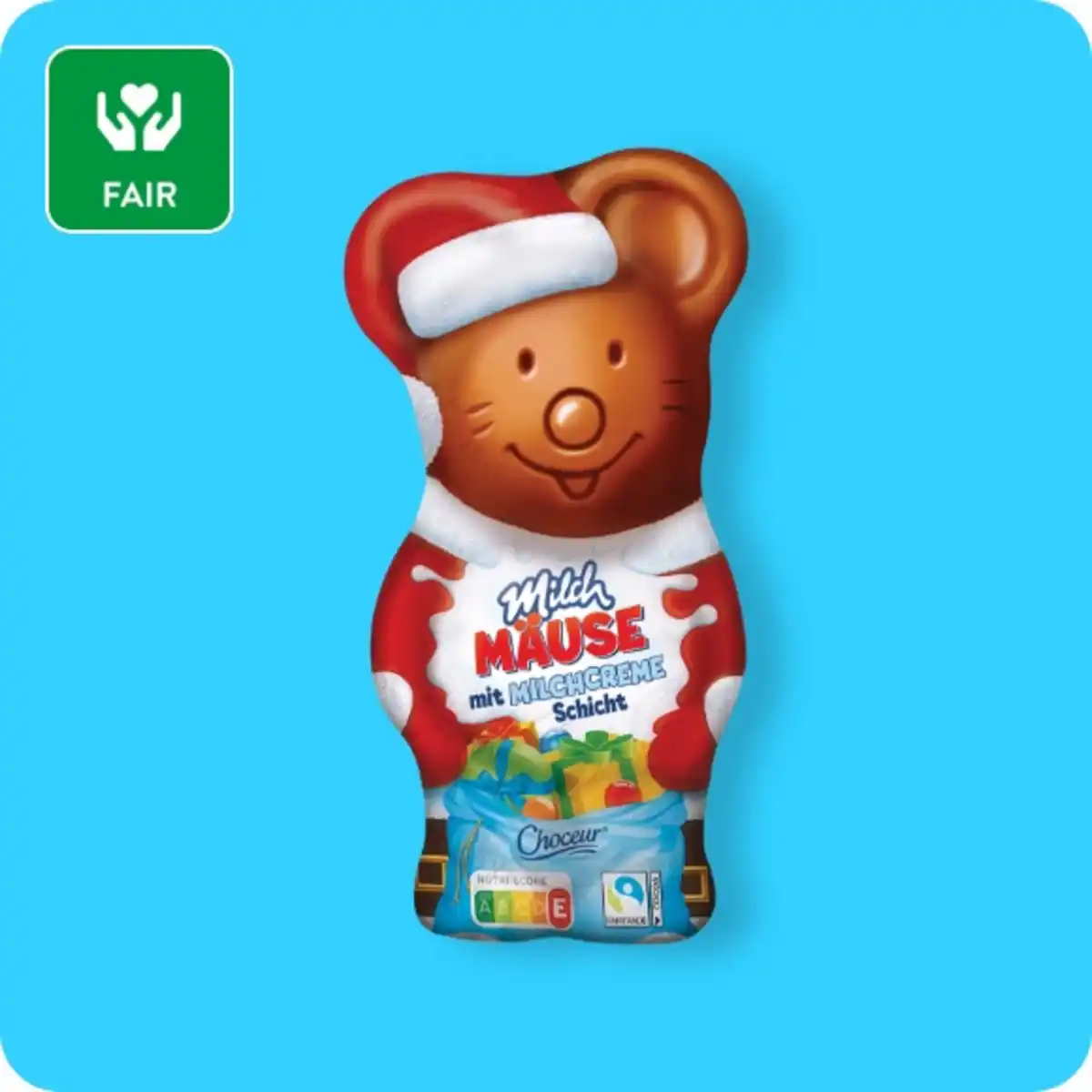 Bild 1 von CHOCEUR Milch-Mäuse-Weihnachtsmaus, Neu