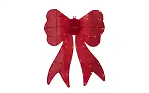 Schleife mit Beleuchtung Acro, rot