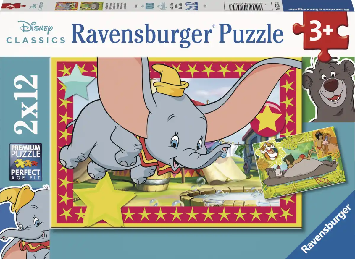 Bild 1 von Ravensburger Puzzle Disney Classics 2x12