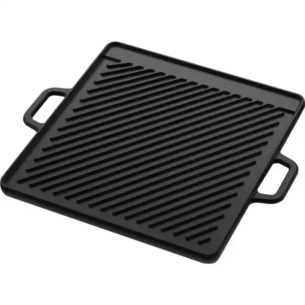 Bild 1 von Mr. GARDENER Grill-Wendeplatte, Gusseisen, Breite: 36 cm