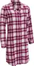 Bild 1 von IDEENWELT Karo-Flanell-Nachthemd Gr. S/M