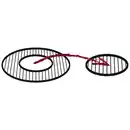 Bild 2 von Mr. GARDENER Pizzastein, Cordierit, Breite: 37,5 cm