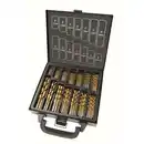 Bild 1 von BRÜDER MANNESMANN Spiralbohrersatz, goldfarben/grau, Stahl, Max. Länge: 130 mm