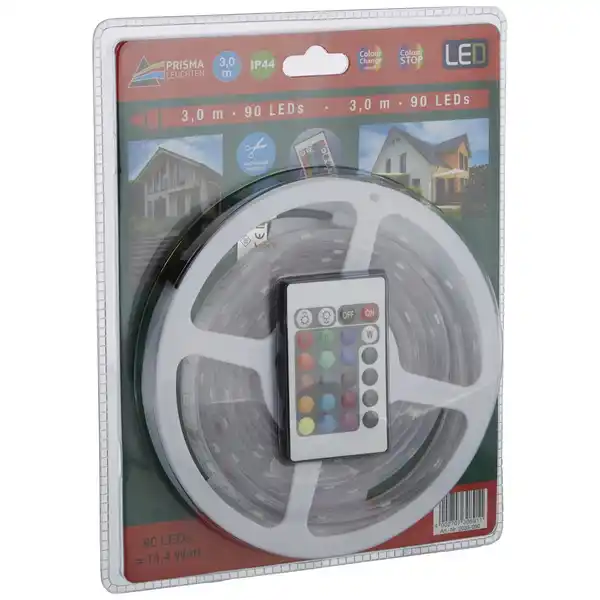 Bild 3 von BRILONER Lichterband »LED Superline«, 3 m mit 90 LED, RGB (mehrfarbig)