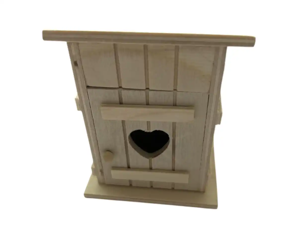 Bild 1 von Bastelzubehör Toilettenhäuschen