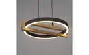 Bild 3 von LED-Pendelleuchte Mondo Famera, holz/schwarz, 3-flammig, inkl. CCT und Fernbedienung