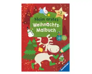 Malbuch ab 3J Mein Weihnachtsmalbuch