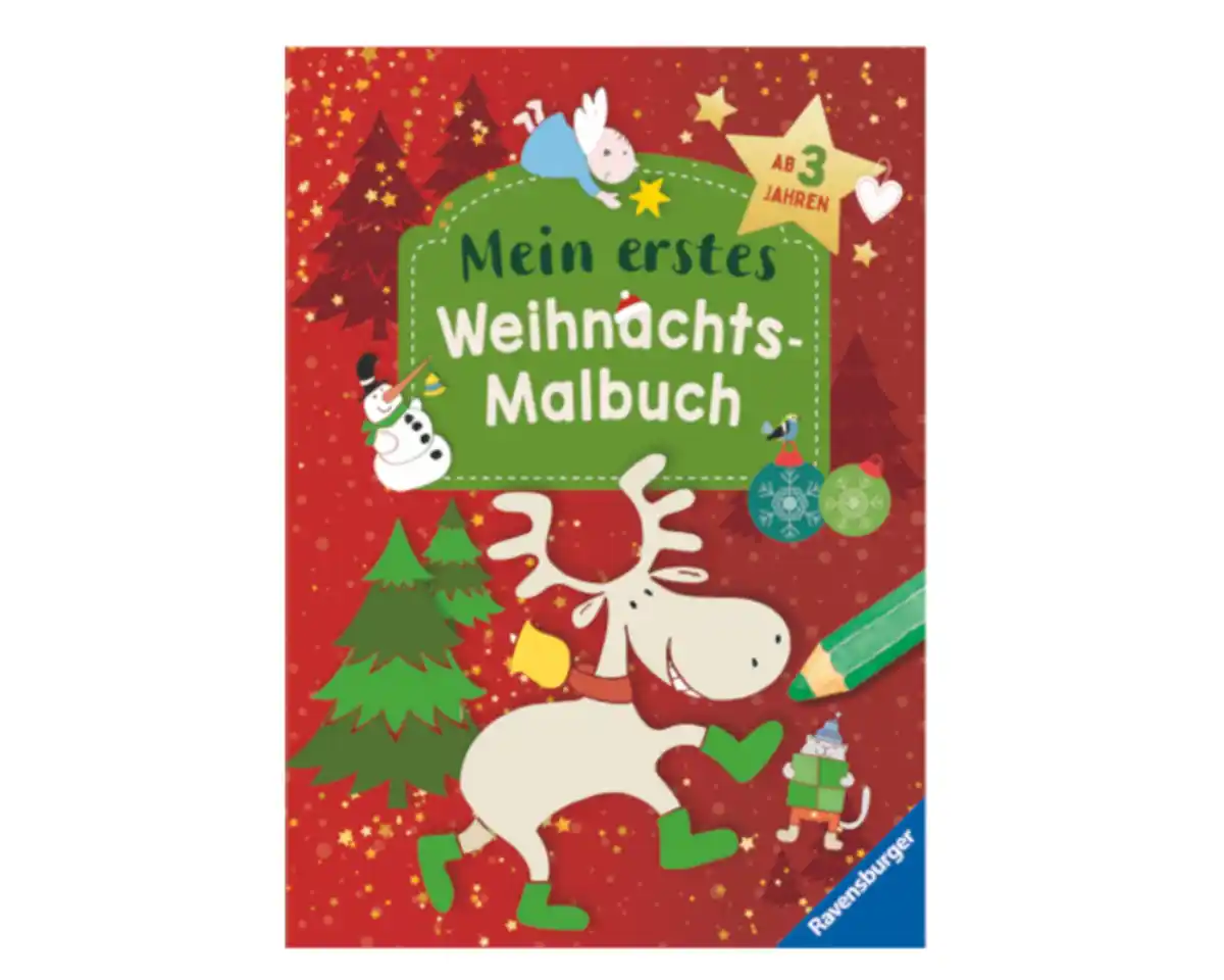 Bild 1 von Malbuch ab 3J Mein Weihnachtsmalbuch