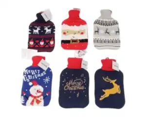 Wärmflasche Strick, Weihnachten, 6f