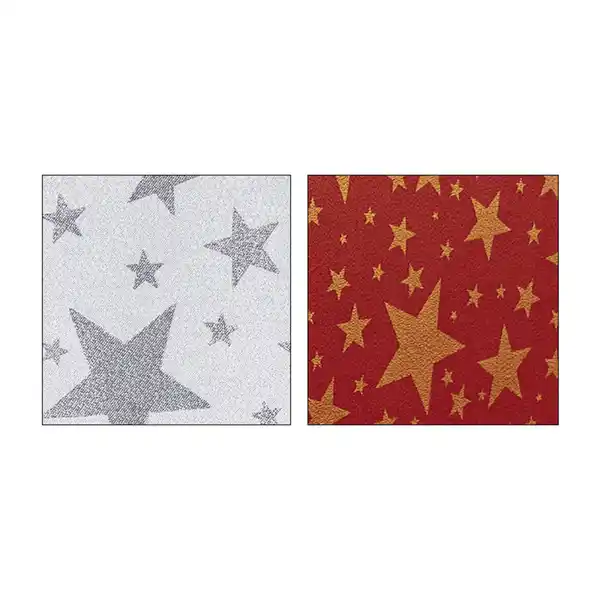 Bild 2 von Bella Casa Jacquard-Tischwäsche "Glitzerstern"