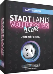 Denkriesen STADT LAND VOLLPFOSTEN LEVELS Party Edition