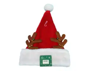 Weihnachtsmütze novooo mit Geweih