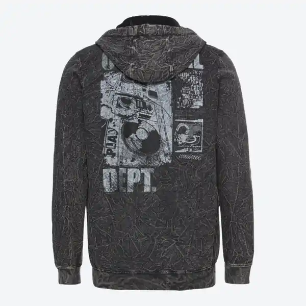 Bild 4 von Herren-Jacke im Acid-Wash-Design