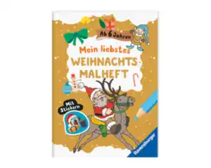 Malblock Weihn. Ab 6 jahre