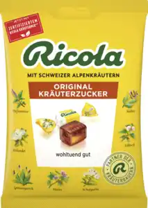 Ricola Original Kräuterzucker Hustenbonbons (20 Bonbons), 75 g