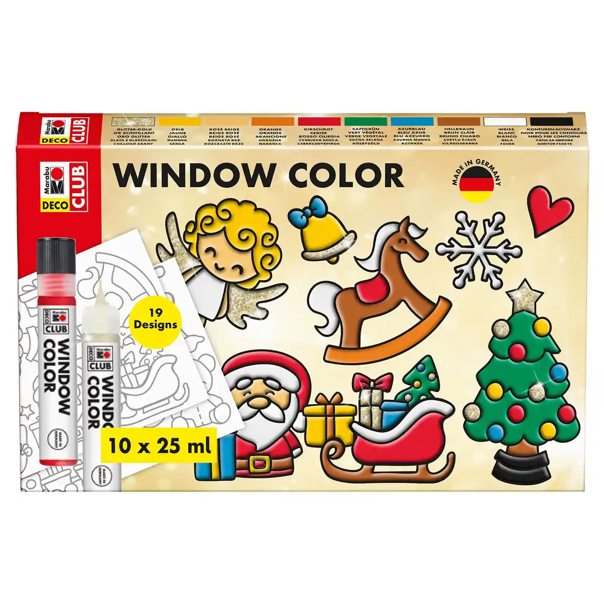 Bild 1 von MARABU Fenstermalfarbe Weihnachten 250 ml