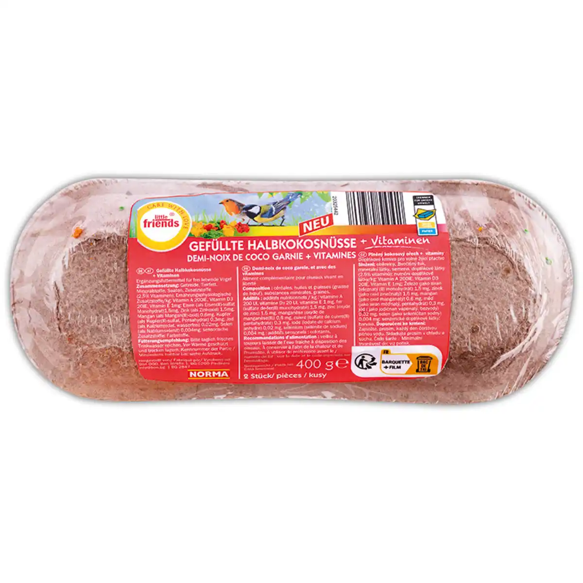 Bild 1 von Little-Friends Gefüllte Halbkokosnüsse