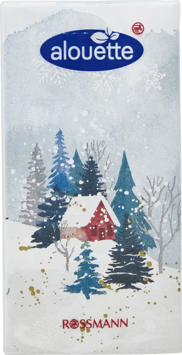 Bild 1 von alouette Bistro-Serviette Winterhütte