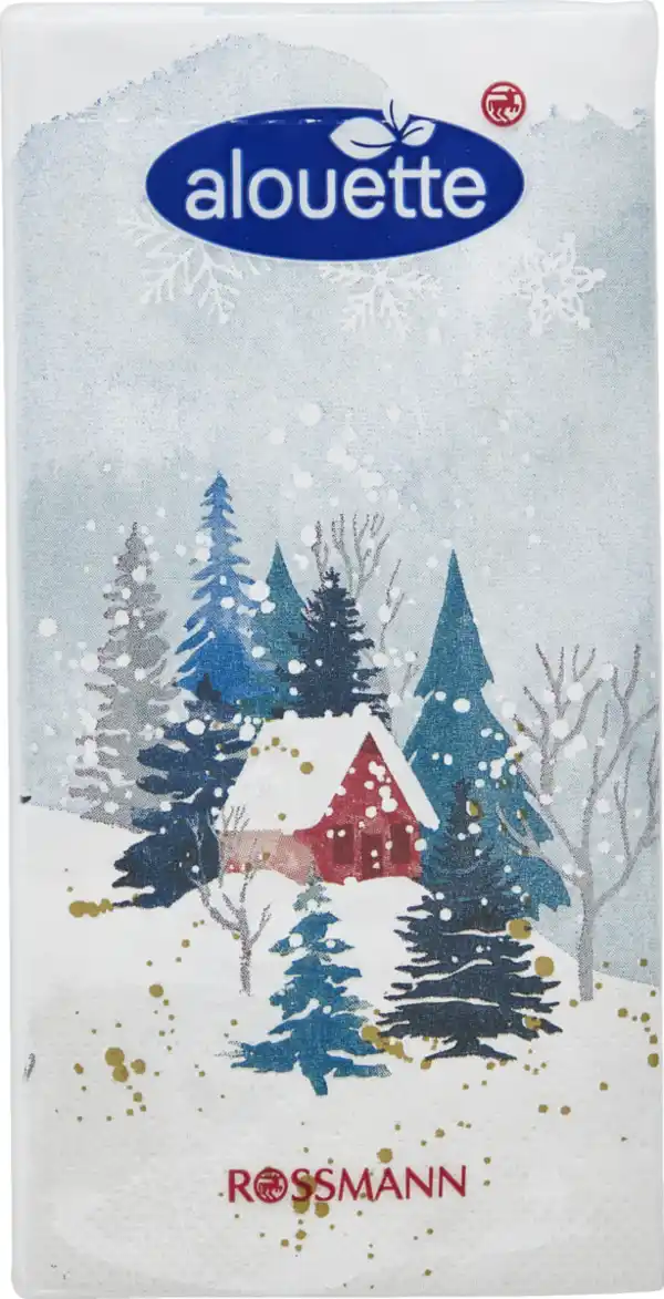 Bild 1 von alouette Bistro-Serviette Winterhütte