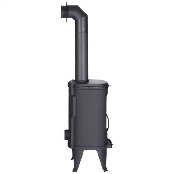 Bild 4 von GLOBEFIRE Gussofen »Sirius«, schwarz, Gusseisen, 6 kW